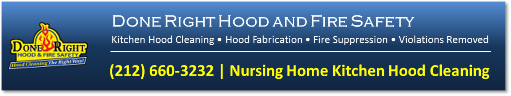 Kitchen hoods Nursing Home Cafeterias