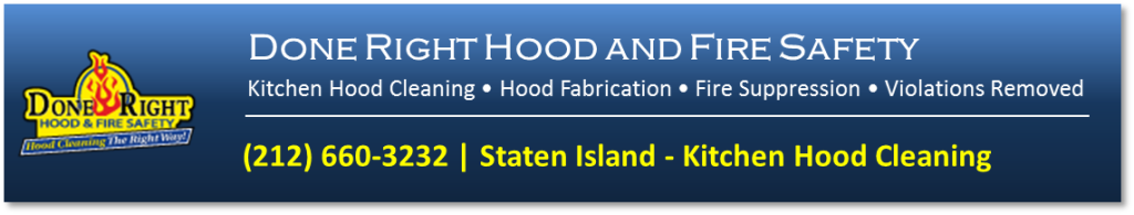 Kitchen hood Cleaning in Staten Island