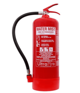 water mist fire extinguisher