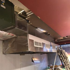 restaurant hood installation