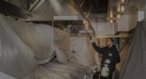 Kitchen hood Power Washing in Brooklyn